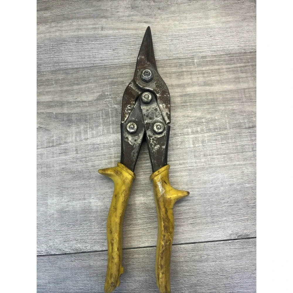 Vintage Wiss M3 Tin Snips Straight Cut Aviation 10